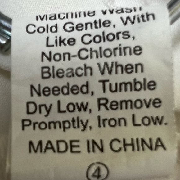 SHEIN White Pleated Tennis 15 Inch Skirt - Size 6/Medium - Picture 6 of 6